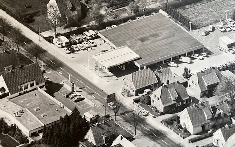 Luftaufnahme des Unternehmens 1981 - 1997
